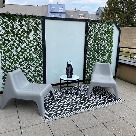 Apartment Spacious One Bedroom With Large Terrace In Centre Luxembourg